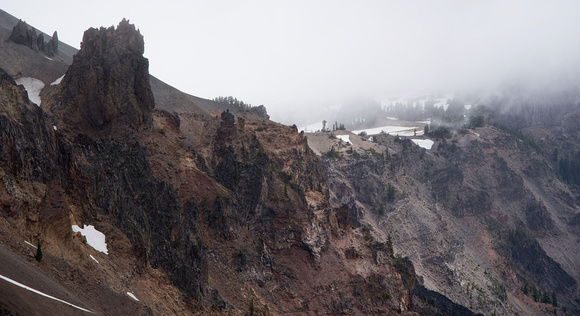Crater Lake's Sides