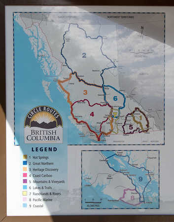 Map of B.C.