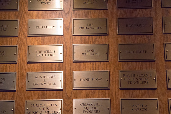 Opry Member Plaques
